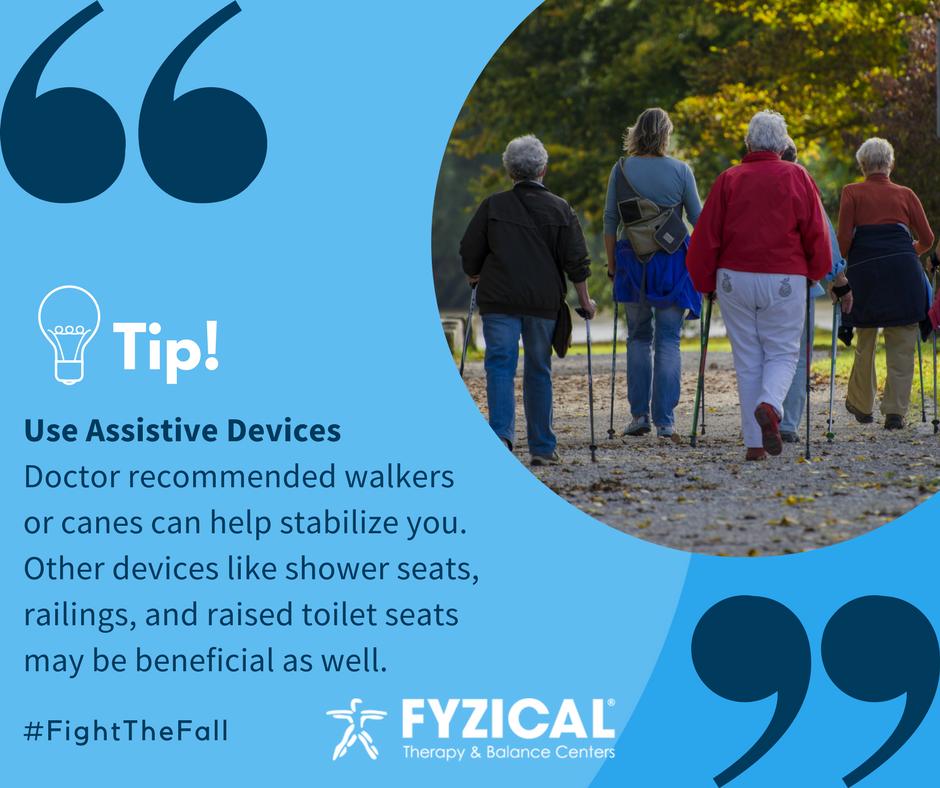 FYZICALTC's tweet photo. Don't let vanity or ego keep you from using an assistive device. If you could use something for balance do so. Don't wait for a fall to happen. Vanity and Ego go out the window when you have a black and blue face from a fall. #fightthefall #getFYZICAL https://t.co/rdqdAxyCeF