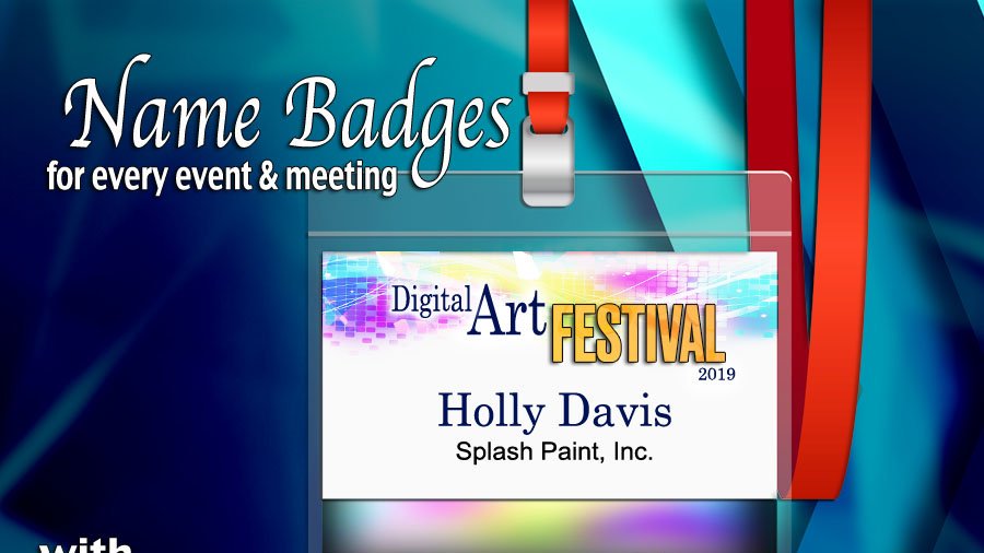ColorPagesInc's tweet image. Ready for your #business event, trade-show, or meeting? @ColorPagesInc can #design &amp;amp; #print your name badges/lanyards with variable data printing!

#art #florida #photoshop #event #digitalart #smallbusiness #branding