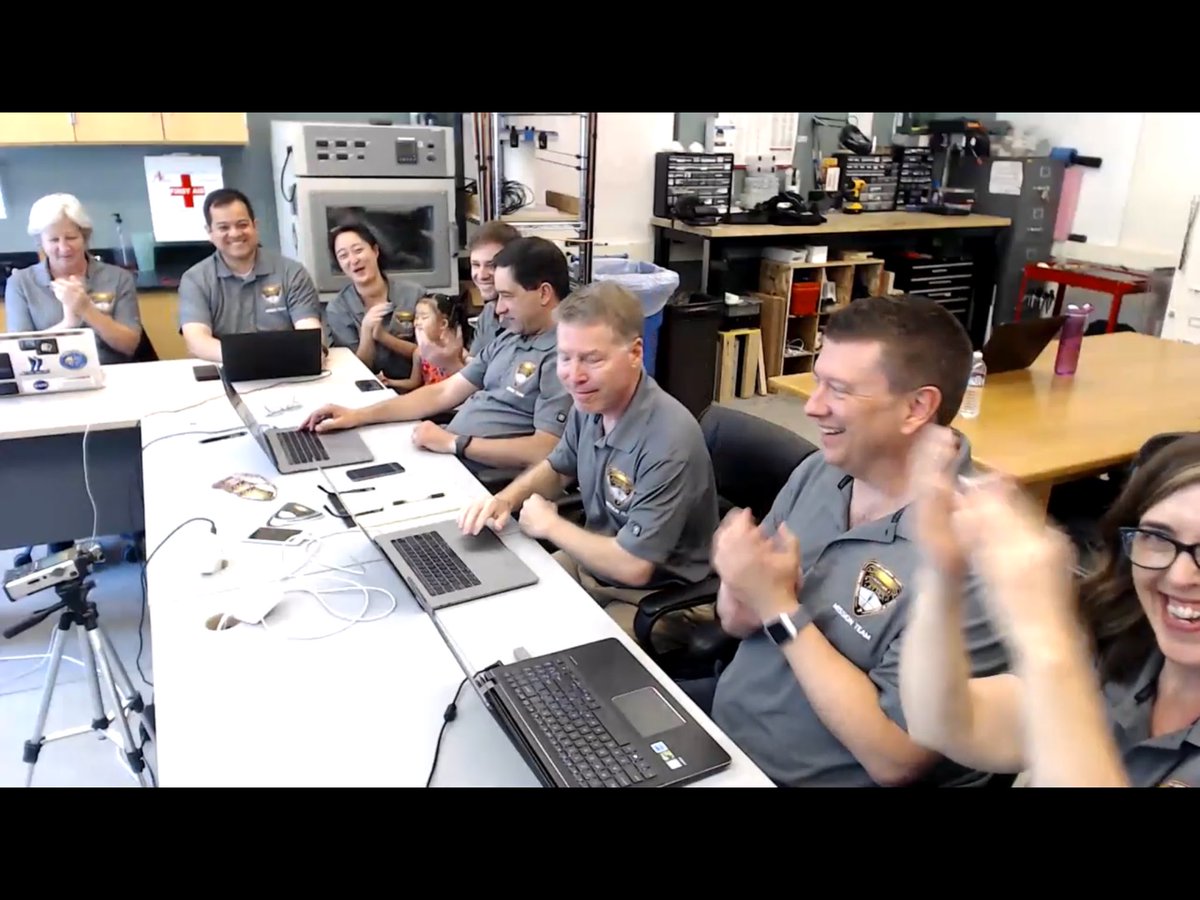 katlinegrey's tweet image. #Lightsail2 team is happy :)