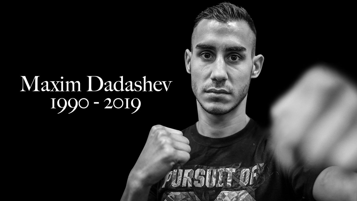 The Top Rank family mourns the passing of Maxim Dadashev.
 
Maxim was a talented fighter inside the ring and a loving husband and father outside the ropes. Our thoughts and prayers are with his family and friends.