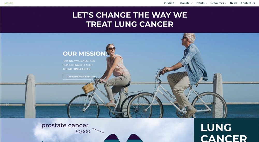 JoanDecotis's tweet photo. We've recently launched a new website! 
-
Visitors can see @BrownOncology clinical trials, make donations, and see upcoming events (like our 2019 Gala, scheduled for August 1st at The Dunes Club).
-
Let's change the way we treat lung cancer 🦋💚 
-
https://t.co/CtoBaZvh0I https://t.co/nGoa228EEi