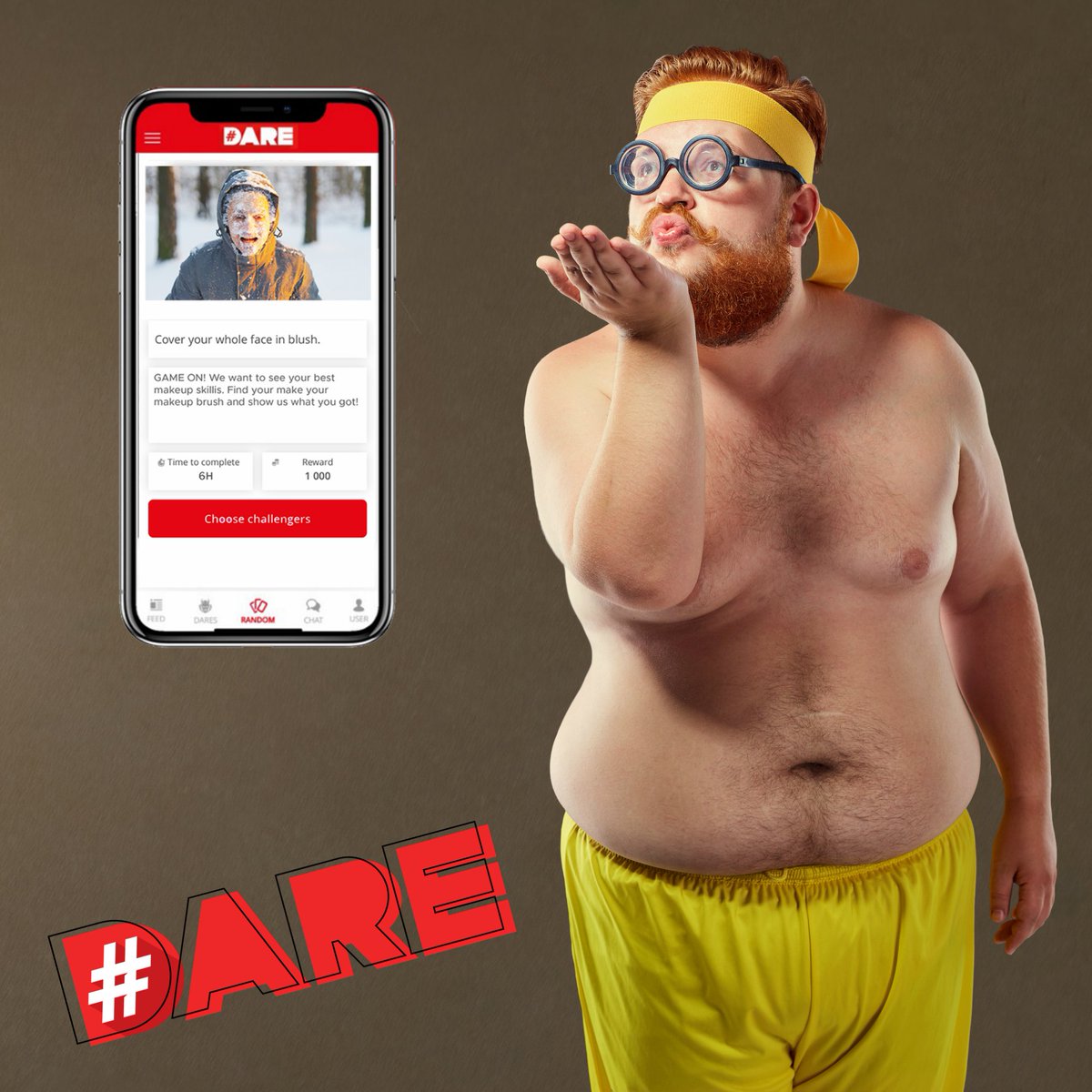 #DARE tweet media