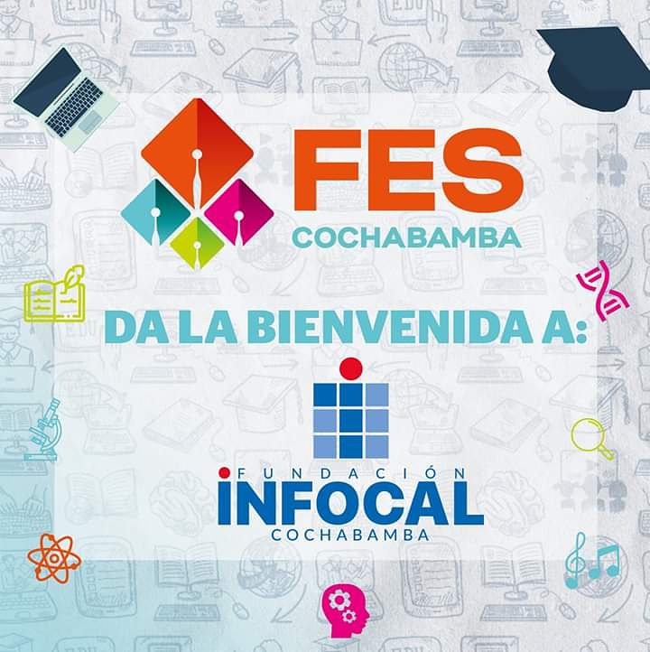 CbbaInfocal's tweet photo. INFOCAL presente en la FES! visita nuestro stand del 25 al 28 de julio en Feicol - Pabellón Cochabamba. Te esperamos! https://t.co/q0nTmnve82