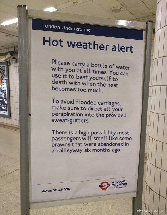 The best ‘Hot Weather Alert’ 🌞