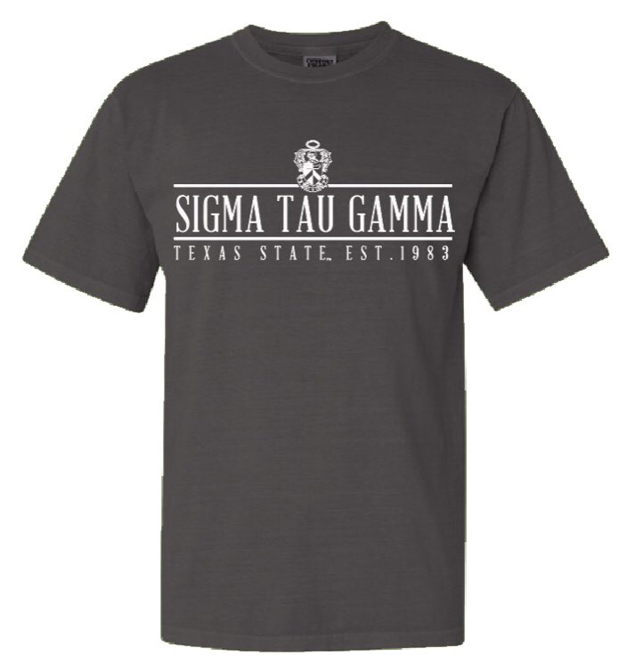 Sig Tau Summer PR shirts on sale now!! Get yours today! 👉🏻👉🏻order.universitytees.com/bird_banks/576….