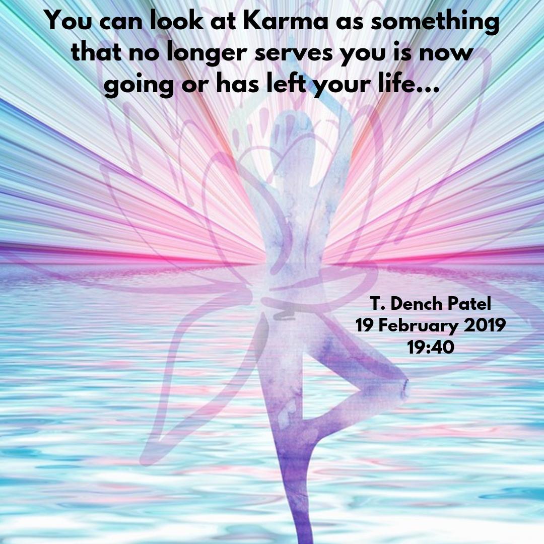Or you can think of Karma as the good that is coming and has come into your life. ❤️ #womenempoweringwomen #womenempowerment #womenentrepreneurs #WomenSupportingWomen #domesticabuse #domesticviolence #Divorce #singlemom #singlemoms #teenagers #teenagegirls #teenager #quotes #QOTD