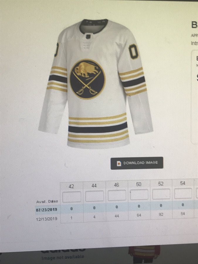 buffalo sabres 3rd jersey 2019