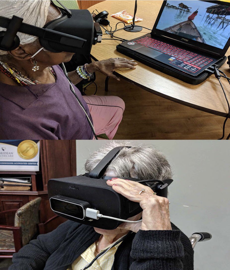 “This gave life to my soul” - Rosa, senior Cuban, after using #VRGenie to “tour” her homeland using #ImmersiveTechnologies. Hoping to leverage #ServiceLearning at @GulliverSchools via partnership with #EqualityLabs in order to fulfill seniors’ last wishes equality-lab.org