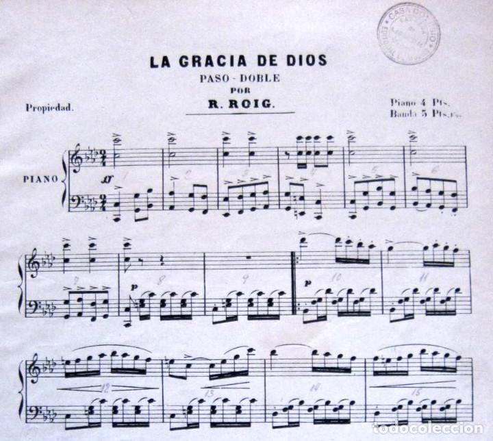  LOS ECOS DEL ROMANTICISMO ESPAÑOL Ramon Roig i Torné: músico militar catalán, autor del celebérrimo pasodoble "La gracia de Dios". Es uno de los pasodobles más reconocidos y está presente en el reportorio de la mayoría de bandas españolas. http://www.patrimoniomusical.com/bd-autor-580 