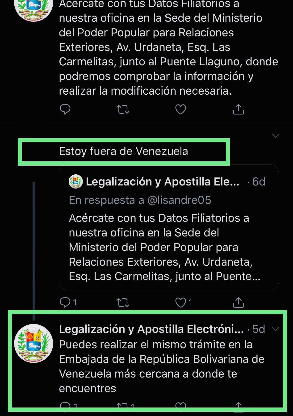 Mccoam Sur Twitter Reseteo De Usuario Apostilla Para Los Que Están Fuera De Venezuela