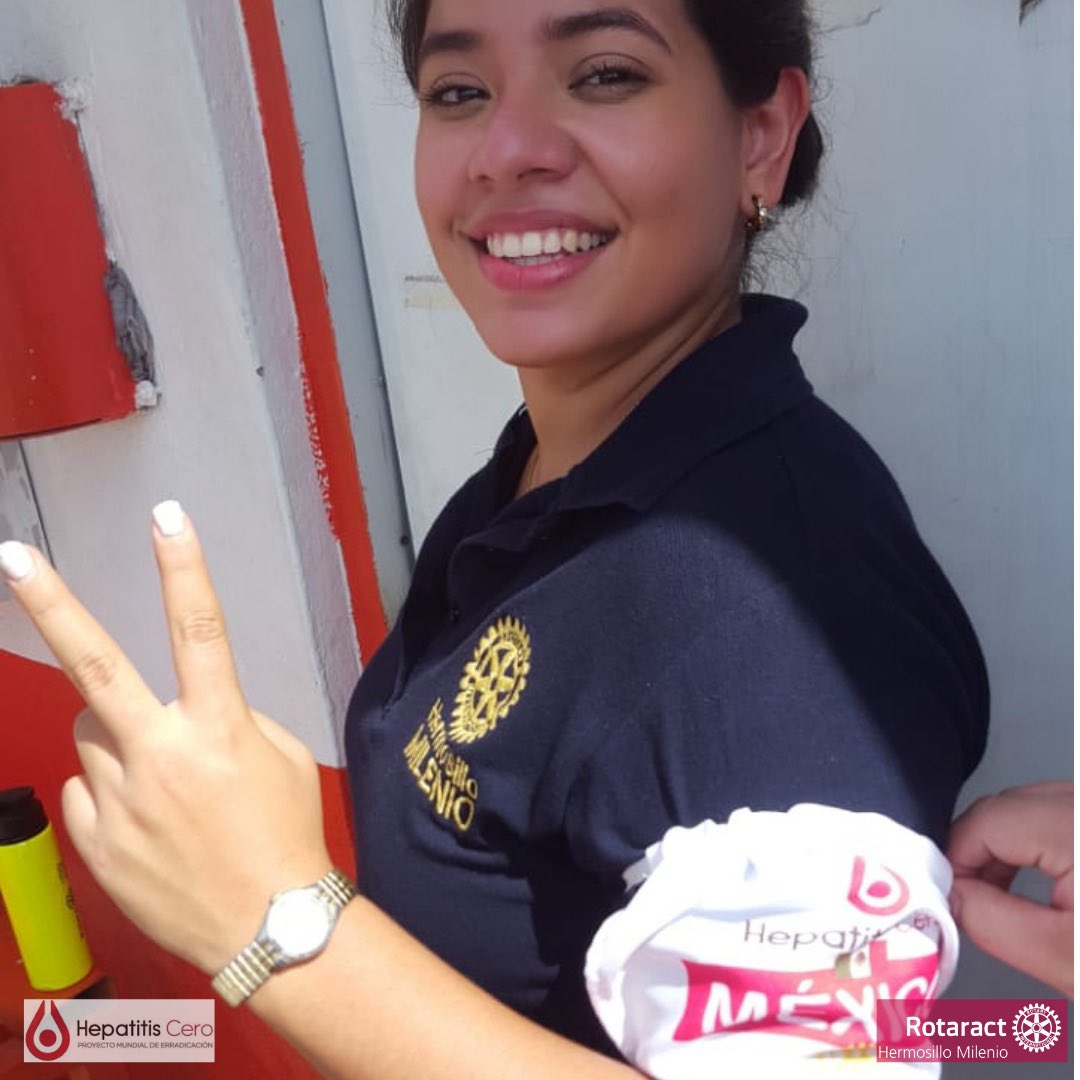 RacHmoMilenio's tweet photo. El día de hoy, nuestra presidenta @TeresaDRuiz asistió a la realización de pruebas a servidores públicos y concientización sobre #HepatitisCero Proyecto Mundial de Erradicación que inicia @RotaryDE.
#CampañaMundialDeErradicación  #RotaryConectaElMundo
#ASalvarVidas https://t.co/92lWsKdIxz