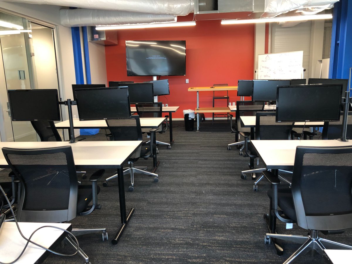 DgtlCrafts's tweet image. We&apos;re excited to be among the first to move into @thecannonhtx, Houston&apos;s newest tech hub and coworking space. Students at our #houstontx campus can enjoy great classrooms, a movie theater, outdoor courtyard, and on-demand snacks, coffee and more. See you there! #houstontech