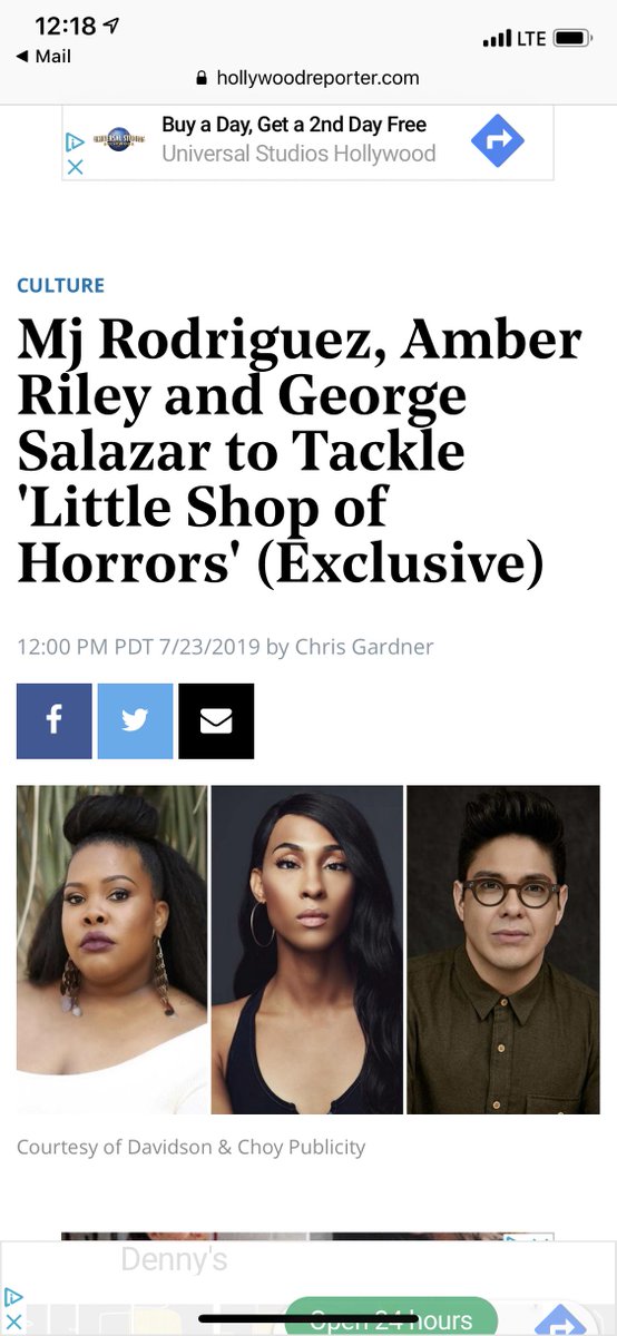 MsAmberPRiley's tweet image. I told y’all I missed the stage! FEED ME SEYMOUR! #AudreyII bishes hollywoodreporter.com/news/mj-rodrig…