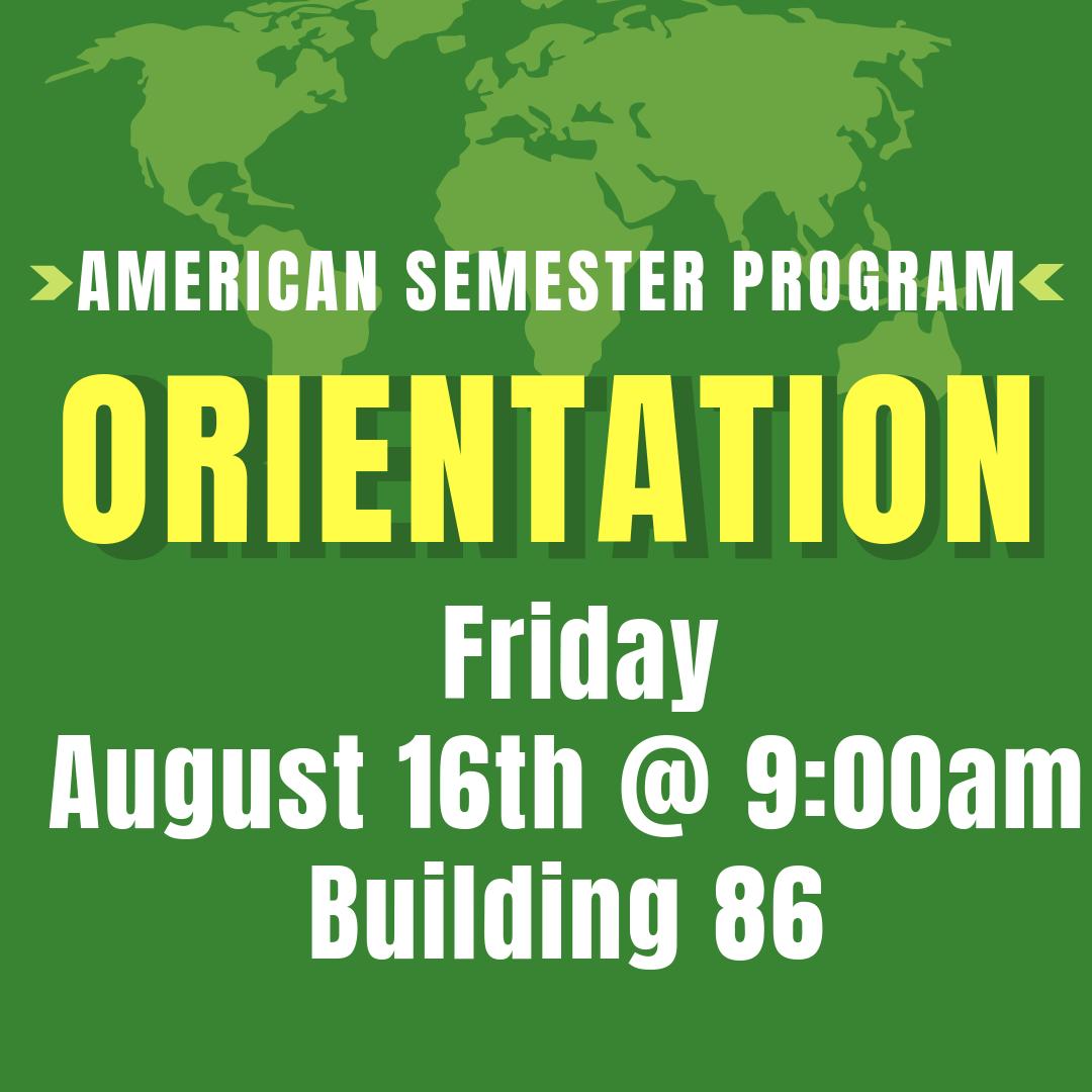 cppsemester's tweet image. Orientation is right around the corner. We hope to see you all there! #cppsemester