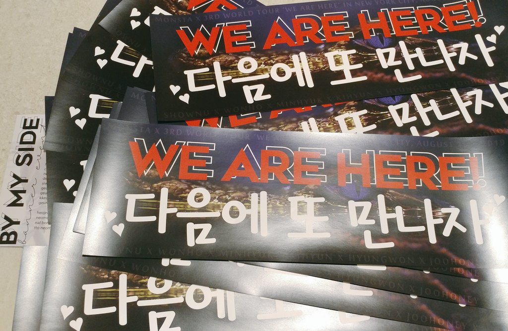 MXfanprojects's tweet photo. PLEASE SHARE!! RT RT RT RT 📱 🎉
FAN PROJECT FOR ALL #MONBEBE ATTENDING THE CONCERT IN NYC!!
#MXinNYC #MONSTAXinNYC #MONSATX_IN_NYC #MONSTAX #MONSTA_X
3000 banners have been ordered for this project. First come first serve 💜 Be sure to pick yours the day of the concert!! https://t.co/sTWEC4Bgy4