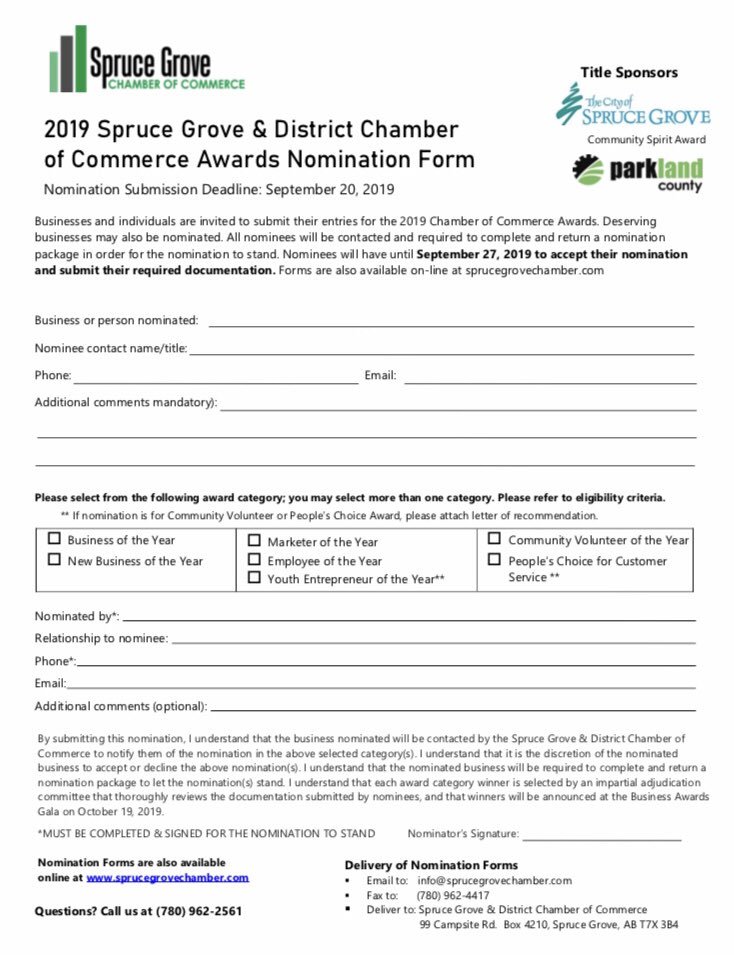 Nominate a business today!
bit.ly/2y3KwlZ