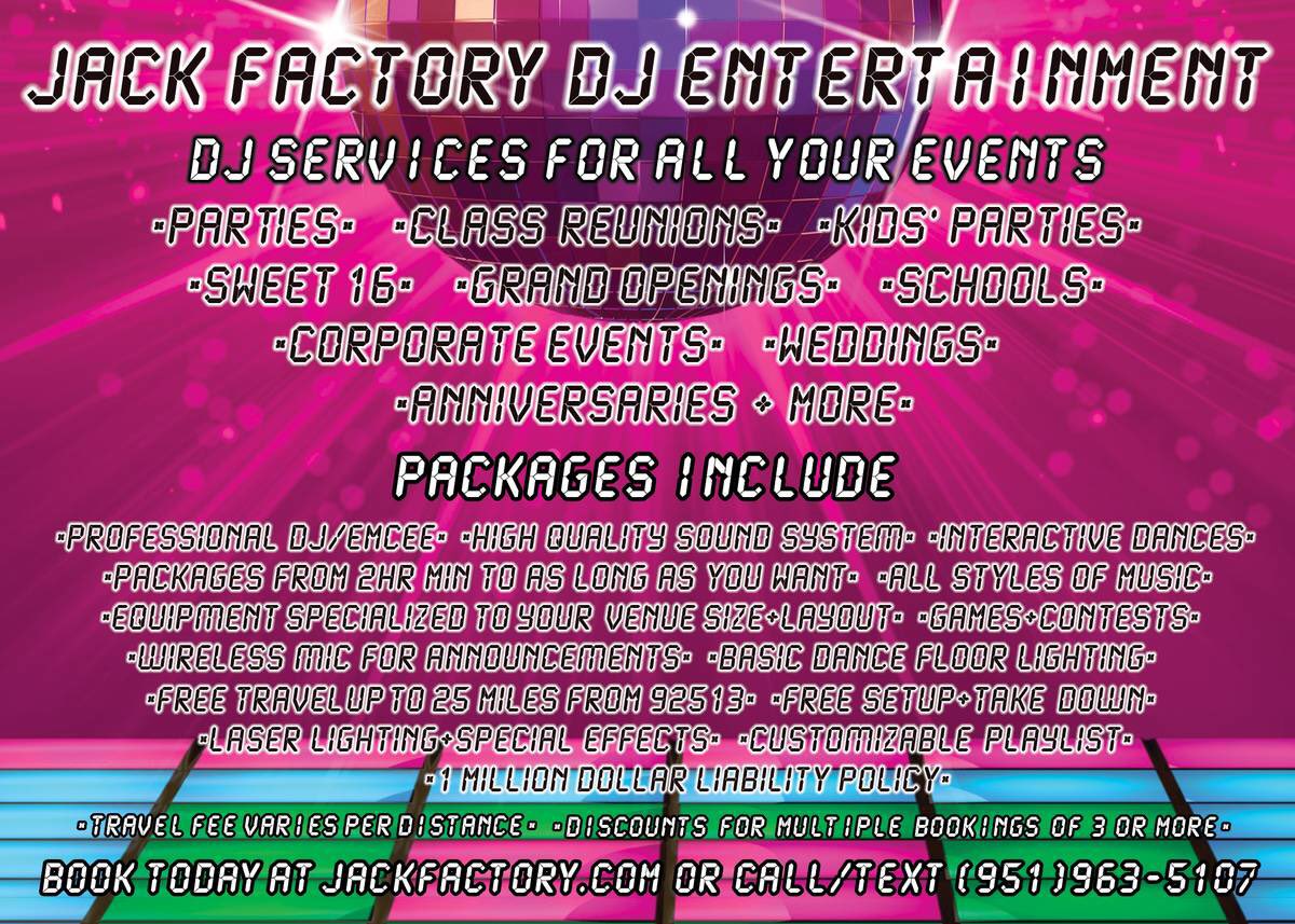 djpatd's tweet photo. DJ SERVICES FOR ALL EVENTS-book your next event with us! Schools, parties, wedding, Sweet 16, retirement, corporate, grand openings and more. More info at our website. Email, call or text us! #eventdj #mobiledj #partydj #corporatedj #weddingdj #schooldj #sweet16 #alleventdj https://t.co/BKZgHDI2WB