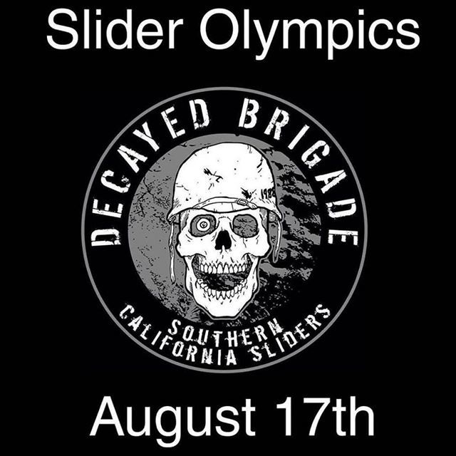 QMSliders's tweet photo. ‼️SLIDER OLYMPICS AUGUST 17th‼️
•
Our friends @decayedbrigadeofficial is throwing the first annual Slider Olympics on August 17th! 
Check out their insta for more details about the event! 💀
•
•
•
•
#decayedbrigade #qmsliders #officialqmsliders #qmsliders2019 #haunt #haun… https://t.co/t7HIoQitTP