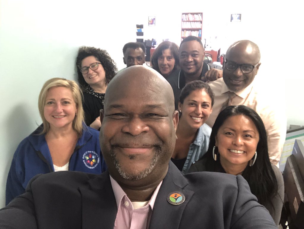 PaulForbesNYC's tweet photo. Great planning meeting today with Superintendent @JCarreonambert and her @District27NYC team. @OEAnyc and the IB Team looks forward to learning with and from the D. 27 school communities as we #AdvanceEquityNow #SCEWP https://t.co/a6QVo3skAH
