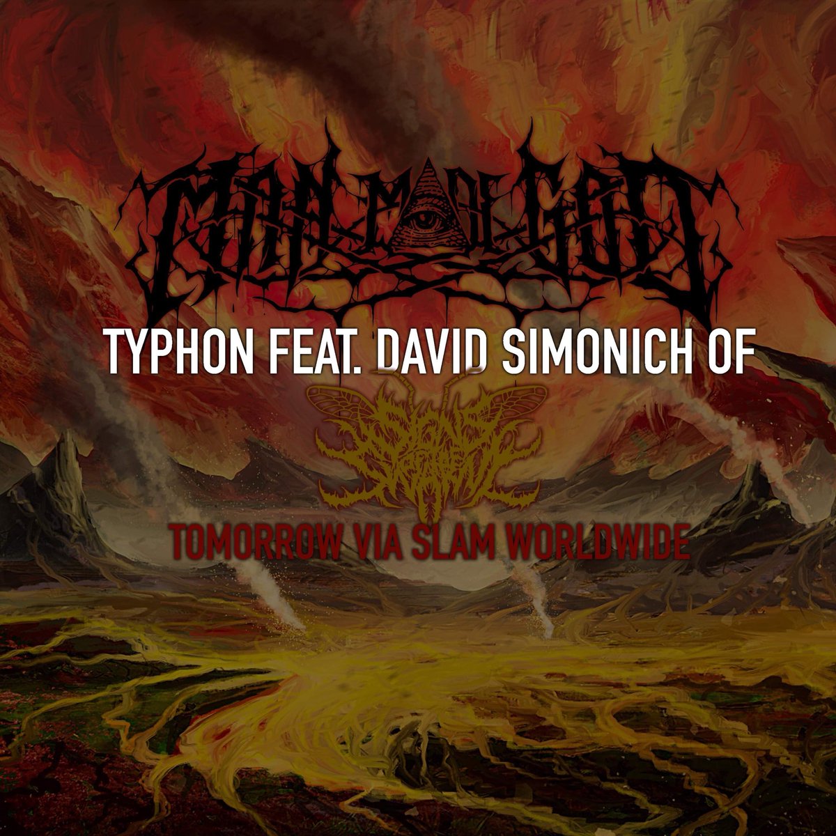 ❗NEW SONG❗Dropping tomorrow featuring David Simonich of <a href="/signsoftheswarm/">Signs of the Swarm</a> via <a href="/slam_worldwide/">SLAM WORLDWIDE</a> 

TYPHON