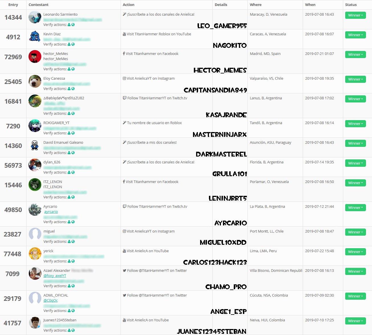 Hammerween Codigo Titan En Roblox On Twitter Estos Son Los 15 Ganadores Del Sorteo De Tarjetas Robux Gift Cards De Mi Canal En Proximos Dias Hare Un - sorteo de tarjetas robux gift cards 23 mejores imágenes de titanhammer roblox en 2019 crear Hammerween Codigo Titan En Roblox On Twitter Estos Son Los 15 Ganadores Del Sorteo De Tarjetas Robux Gift Cards De Mi Canal En Proximos Dias Hare Un - 23 mejores imágenes de titanhammer roblox en 2019 crear