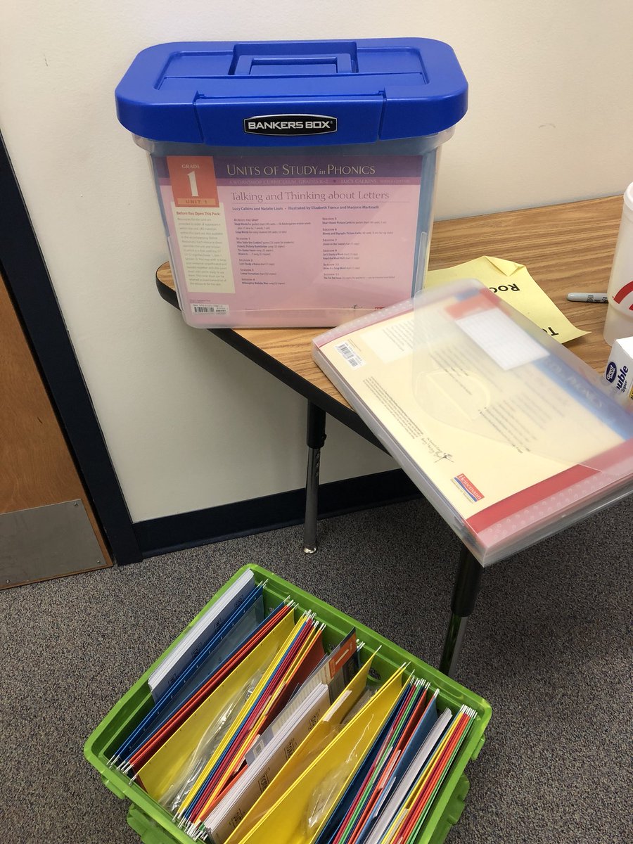 Getting Phonics kits ready to launch day 1 with <a href="/kristinacoyle2/">Kristina Coyle</a> <a href="/ForestGroveES/">Forest Grove ES</a> #falconsmatter #lcps20 <a href="/PathwaysLCPS/">LCPS Pathways</a> #excitedgrade1teachers