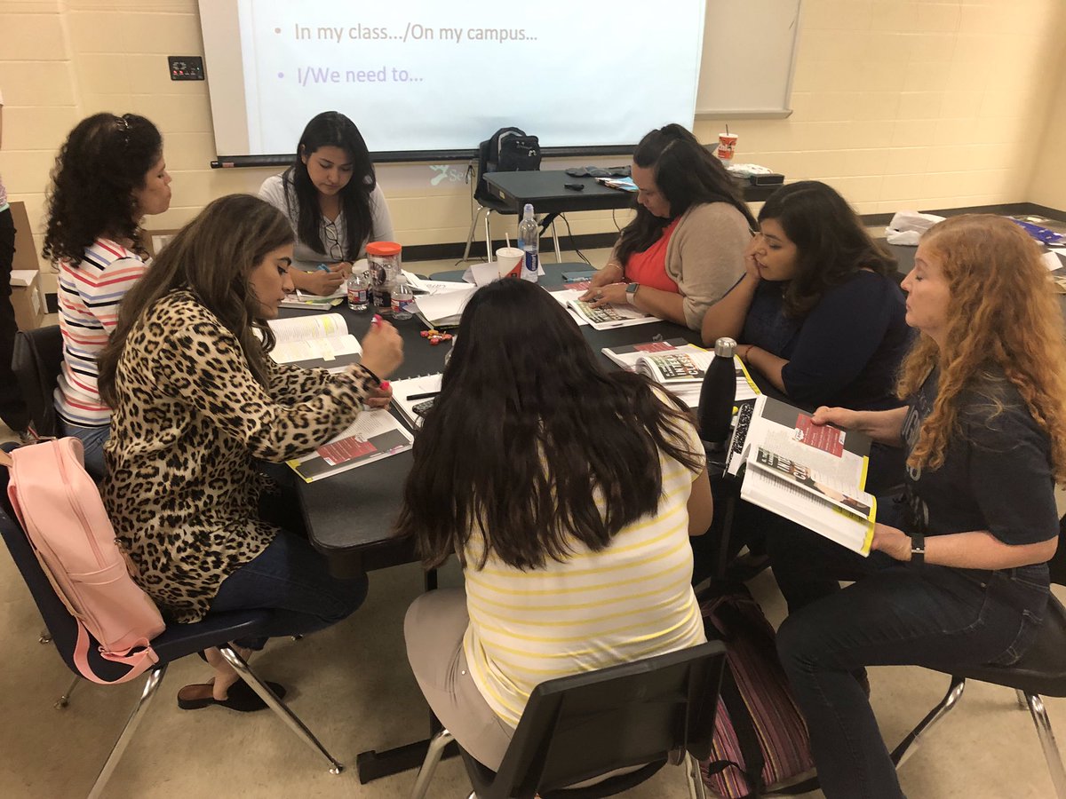 EilandKISD's tweet photo. The @EilandKISD team of classroom teachers, PE, music, art, counselor, librarian, assistants, sped, admin, etc. had a great day of Sheltered Inst. training w @dr_aquagirl A big shout out to @KleinForest &amp; their admin team for hosting us🤝🐬🦅 #AllHandsOnDeck #WeNotMe #KleinFamily https://t.co/0QNTEA8n6P