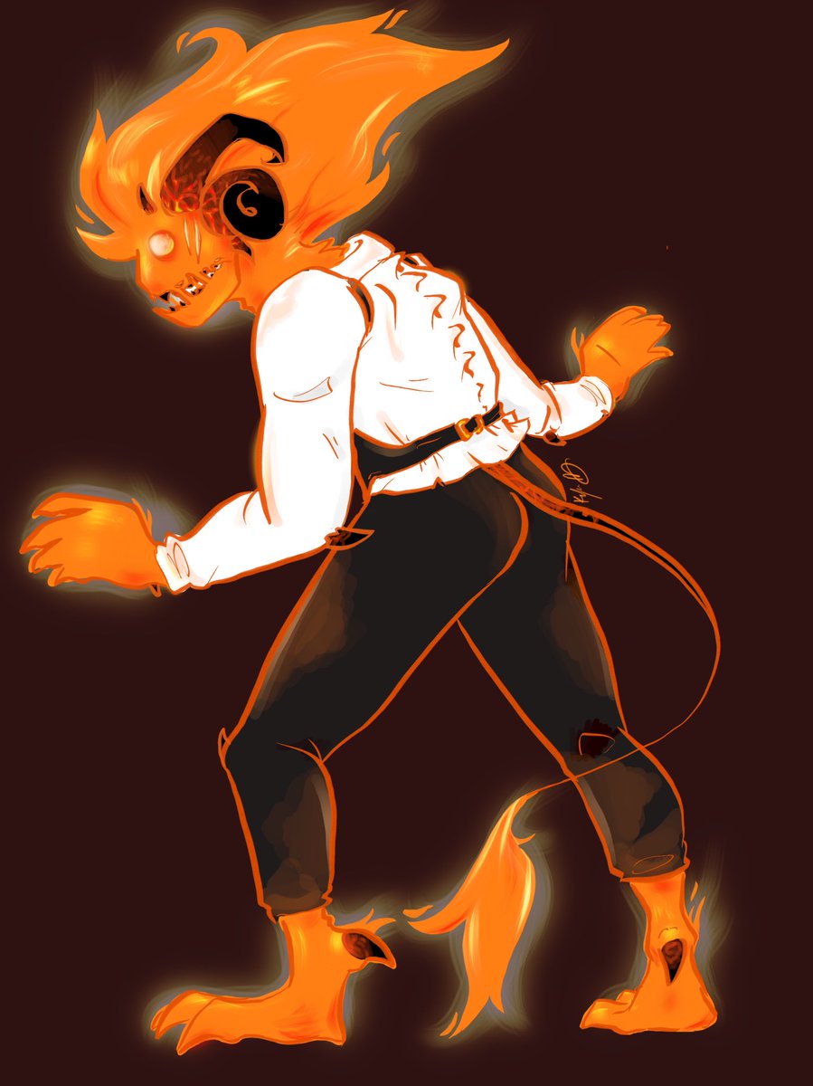 Immortana's tweet photo. A beasttale Grillby design
#undertale #beasttale #Grillby https://t.co/8zFIj6EdpP
