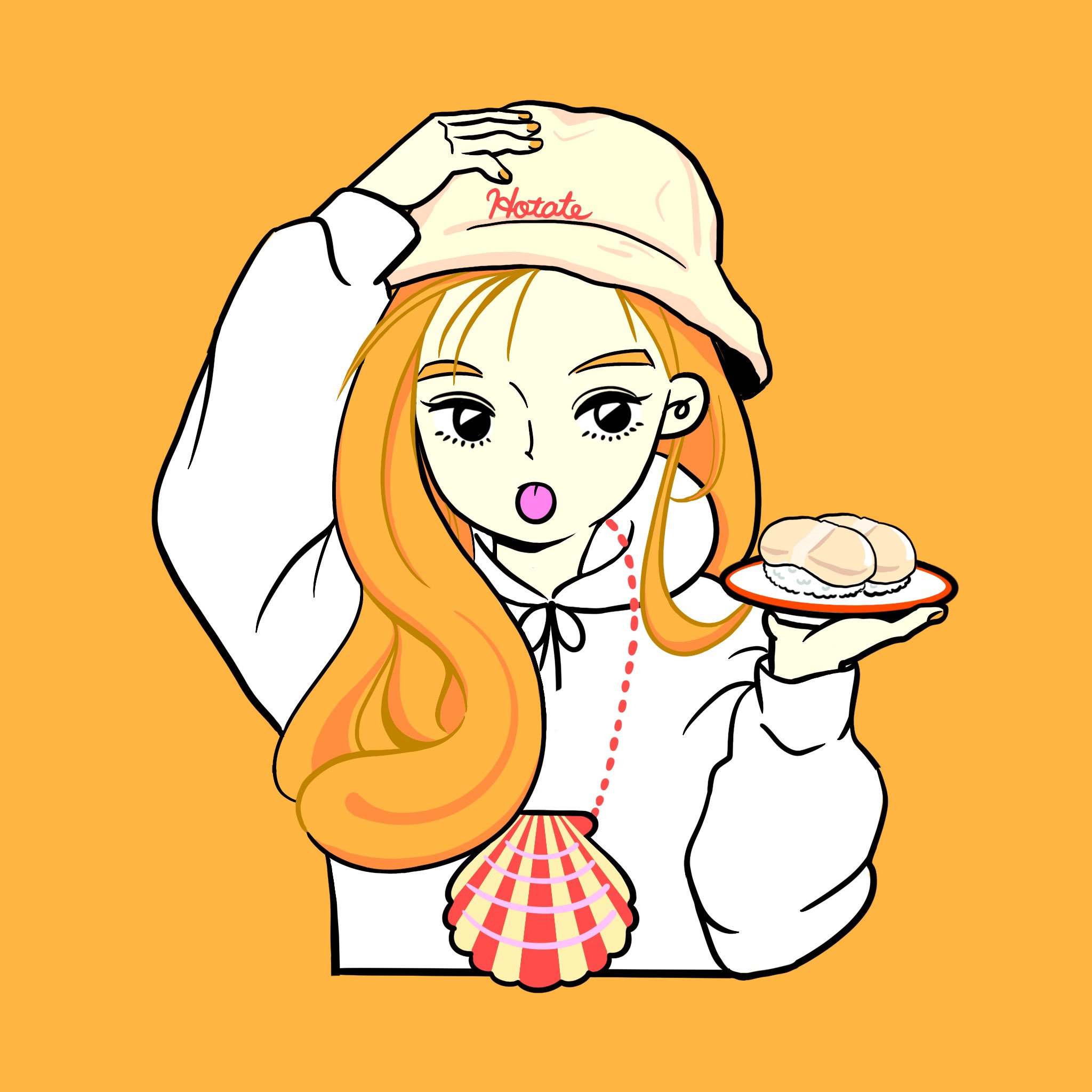 Twitter 上的 佐藤なつみ イラストレーター ほたて イラスト 寿司 ガールズイラスト イラストレーター T Co Mv5a4putu7 Twitter