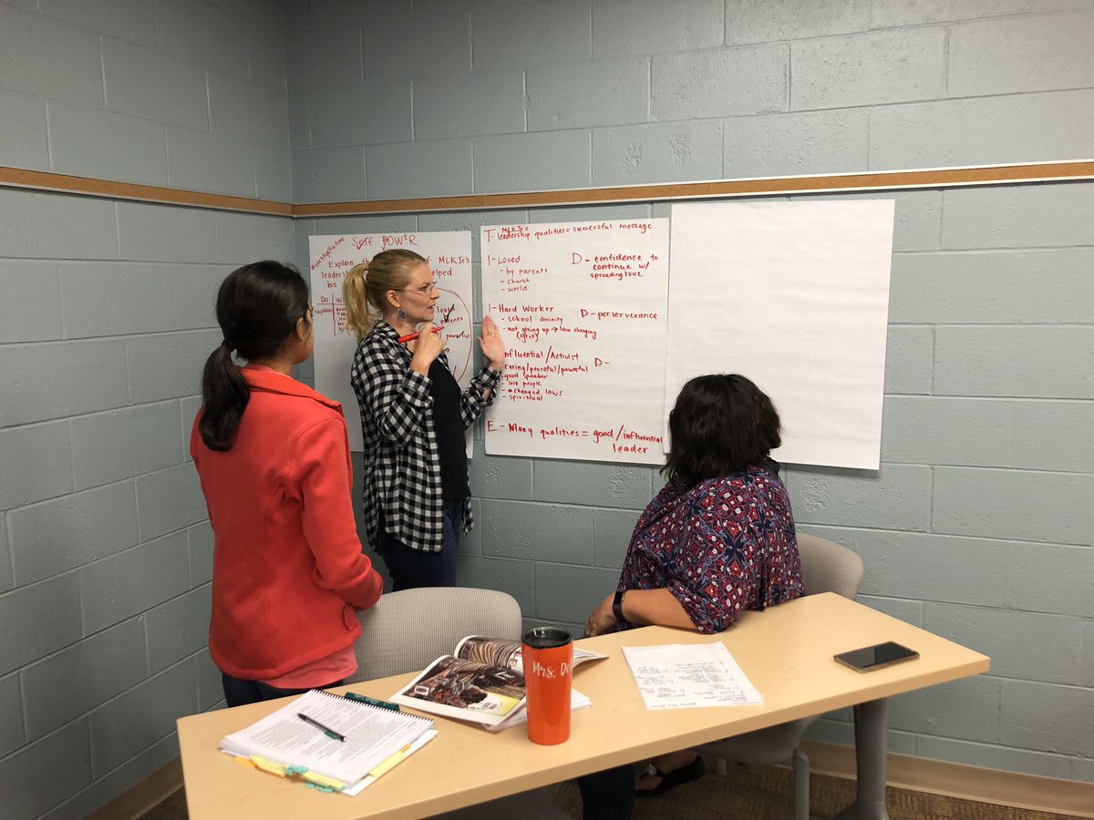 bgparson's tweet photo. Teachers completely engaged and vested in @thinkSRSD for two amazing days. Thank you @LeslieLaud and @cabellschools for the tools to empower students’ voice through the gift of writing! https://t.co/tEaGFuWSSe
