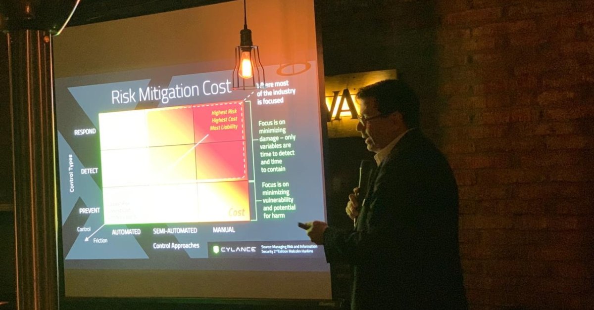 WidefenseChile's tweet photo. Hoy presentamos las soluciones #CylanceOPTICS y #CylancePROTECT, la nueva protección de #endpoint que predice y bloquea ataques en tiempo real. ¡Adiós a los antivirus tradicionales! 📲

#widefense @widefenseycylance #transformaciondigital @cylanceinc https://t.co/z2bIOFd2n4