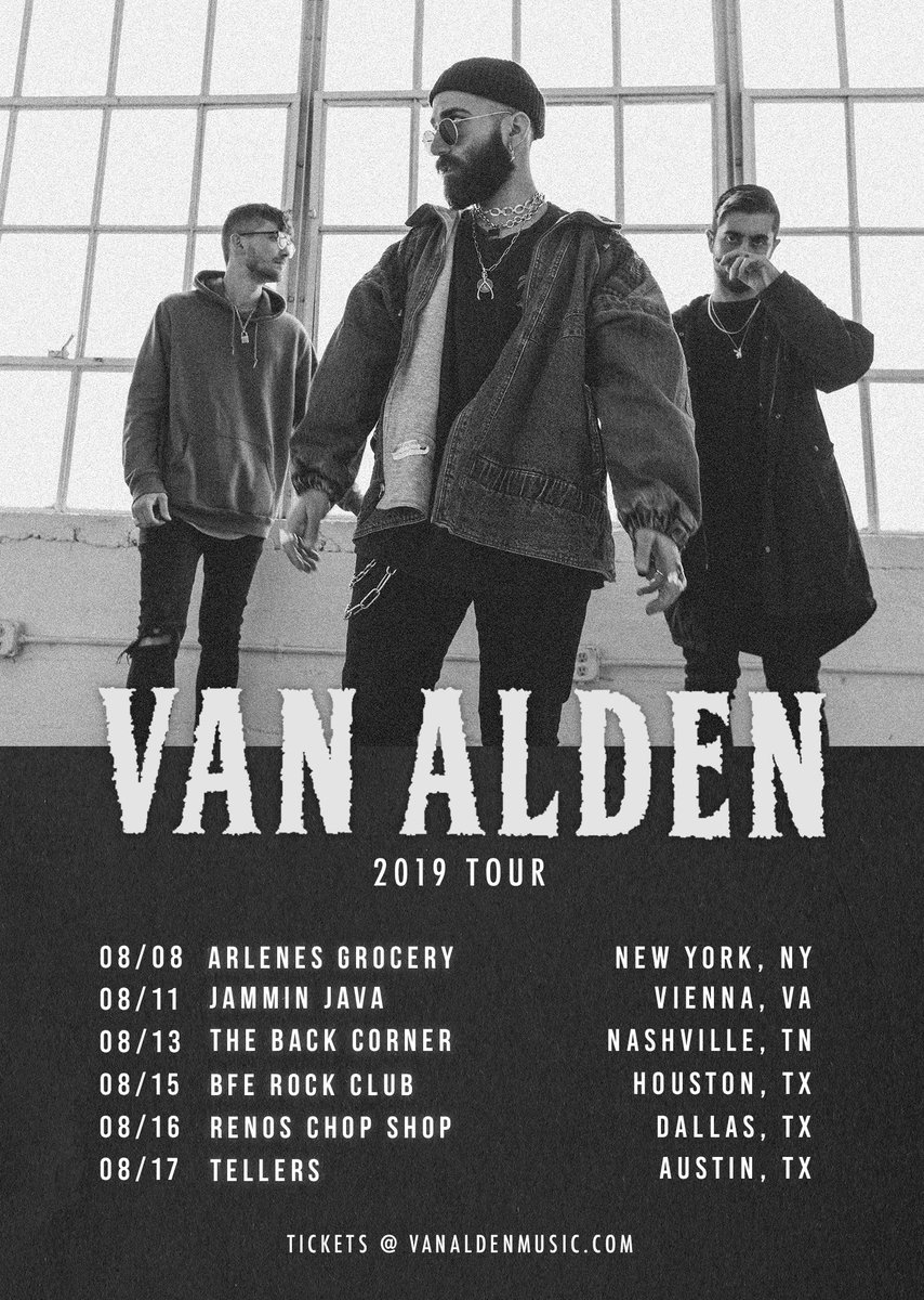 VanaldenMusic's tweet photo. 2019 tour ⛓🖤

can't wait to see all your beautiful faces soon. more dates TBA

tickets: https://t.co/9XTASDiL3C https://t.co/5u2UQjl5Jb