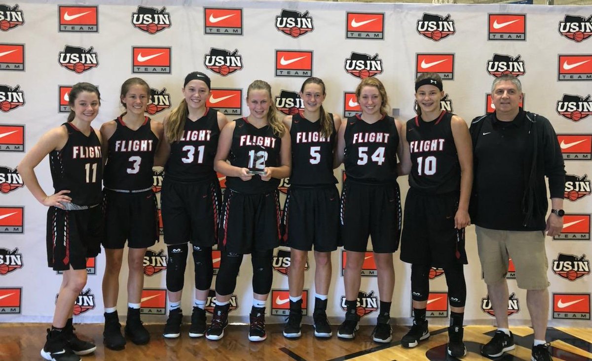 Indiana Flight West Landed the One-Two Punch this Weekend Winning both the 14U  & 15U Division Championships at the USJN Midwest Summer Showcase. Congratulations 2022 and 2023 teams, each 5-0 on the weekend 🏀💪🏀💪 #FlightWest @IndianaFlight @don_halling @USJN
