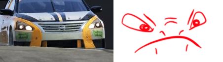 RatTheUnloved's tweet photo. You've heard of horsepower, now try grumppower. #carfaces https://t.co/uUaR92DMZ9