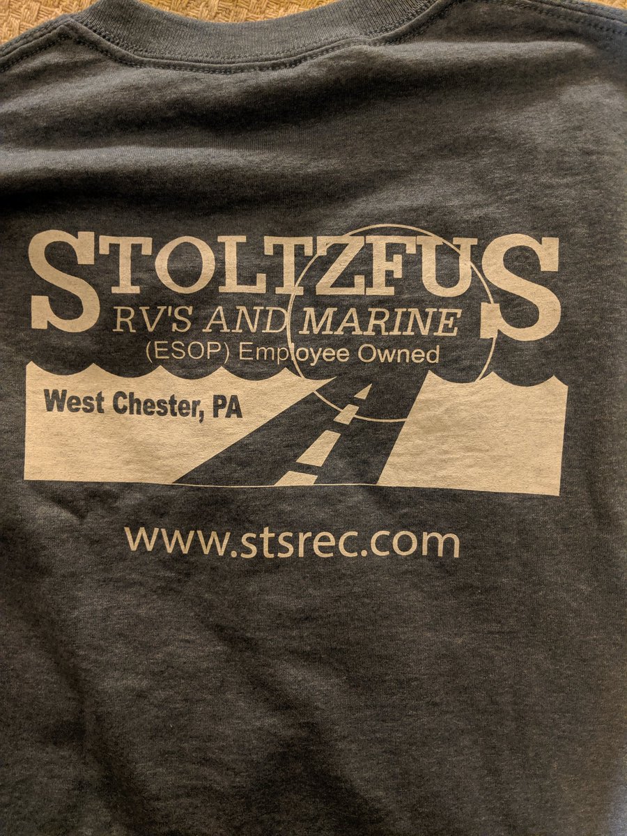 There are hundreds of local Stoltzfus owned businesses in the Lancaster area. I've decided to start a t-shirt collection. First one!