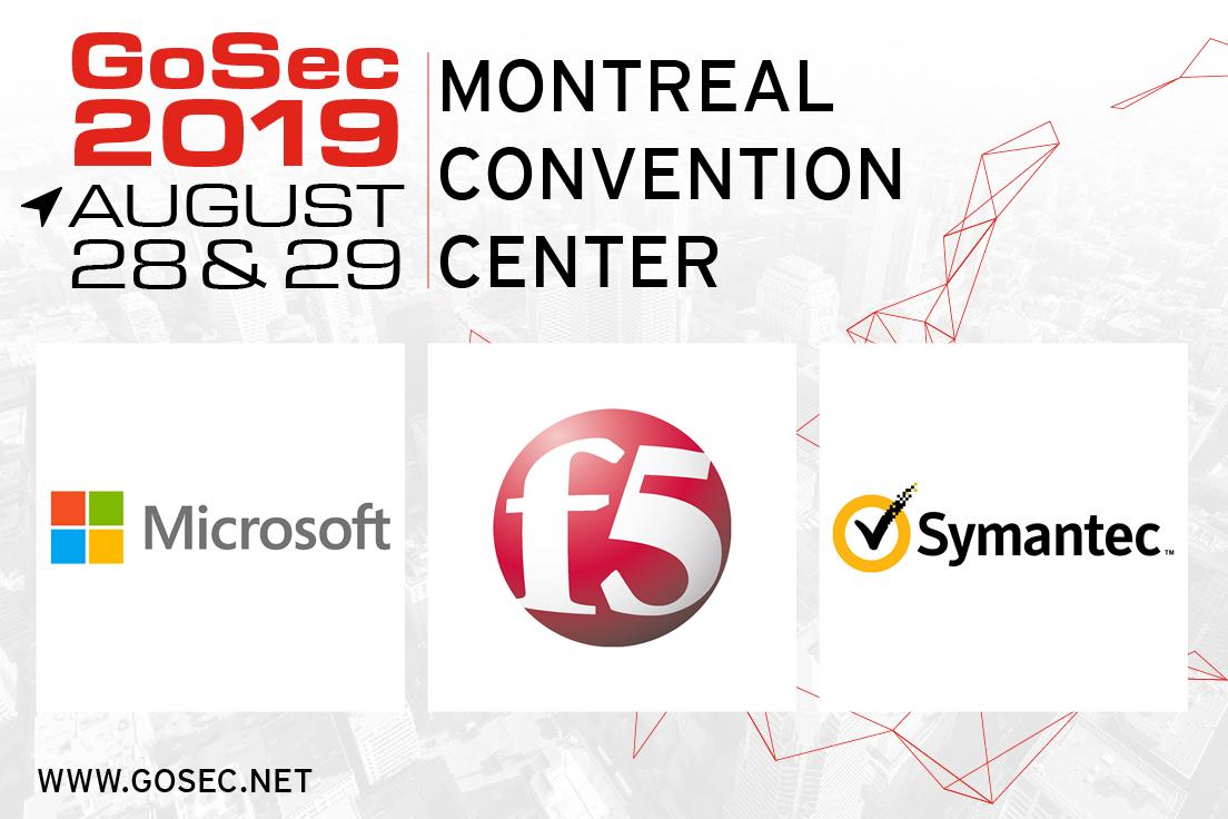 Much gratitude to you for being a sponsor of this year’s GoSec #IAMGOSEC2019 <a href="/symantec/">Symantec by Broadcom</a> <a href="/f5/">F5</a> <a href="/msftsecurity/">Microsoft Security</a>