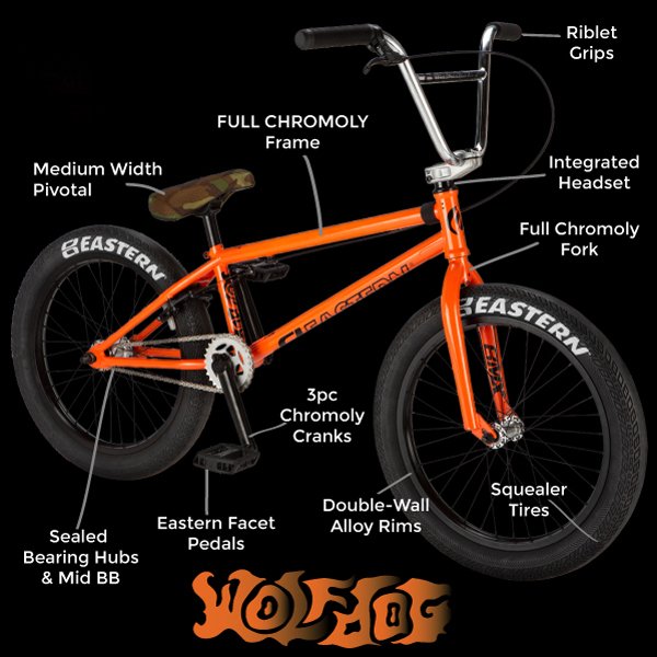 eastern wolfdog bmx