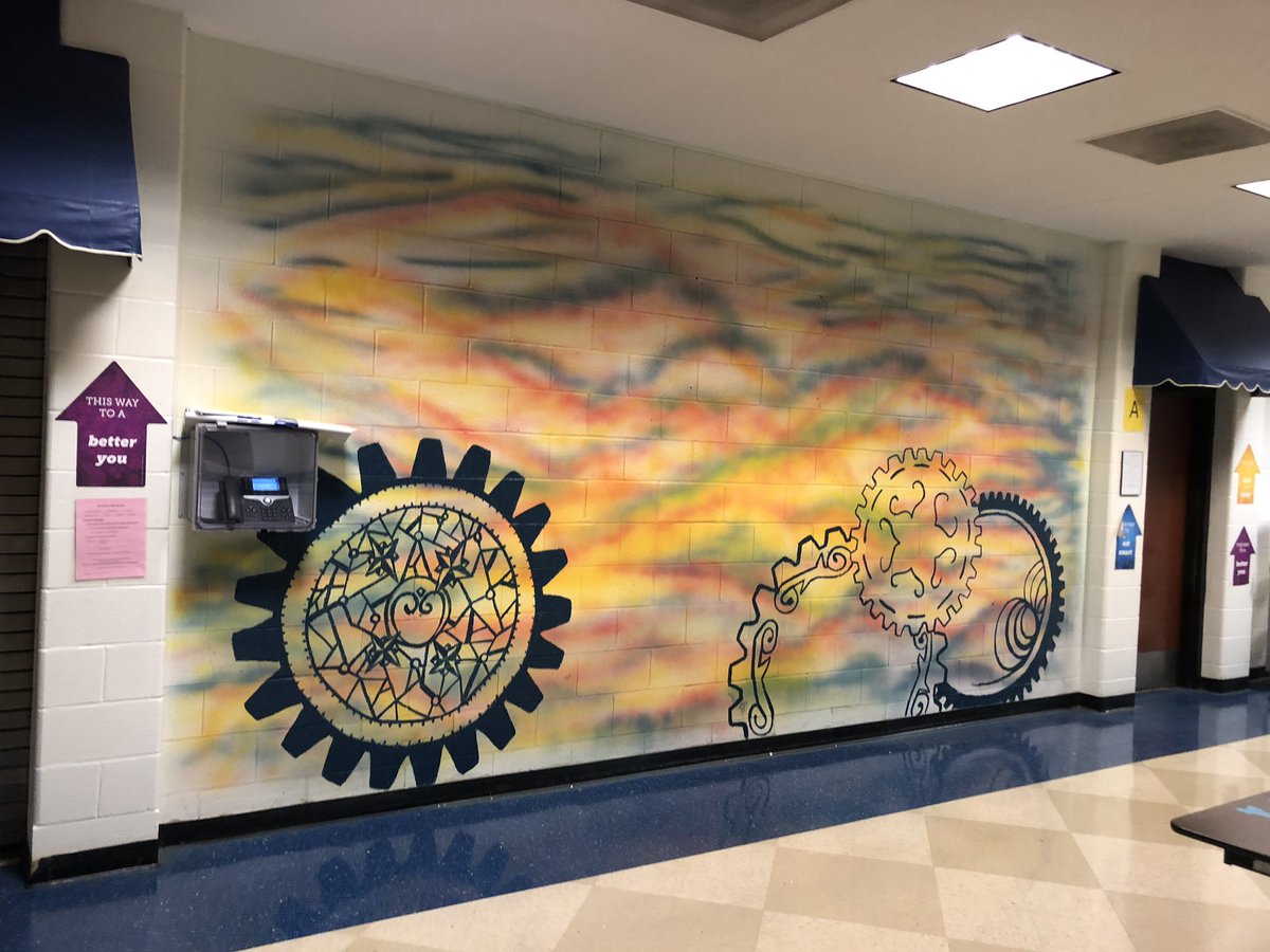 Every day the kids get a little more magic done. Here’s the latest on Cooper’s mural work. #cobbartrocks #artsedga