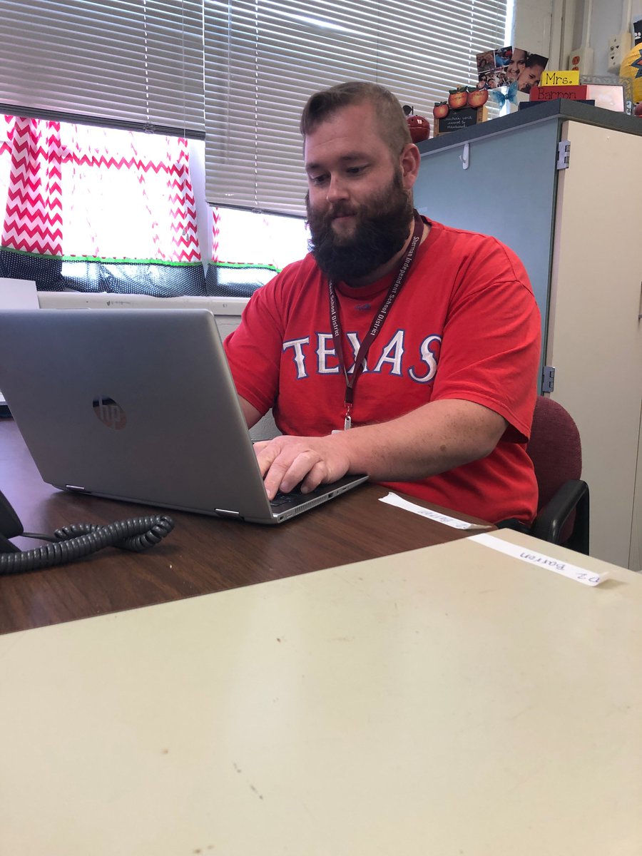 ShermanISD's tweet photo. Our IT Services Employee of the Week is William McCown!  Find out more about William and the work he has been doing this summer by visiting the link below. #BehindTheScenes #TechTeamBestTeam #TechTeamTuesday
https://t.co/ApLcK8z2Gd https://t.co/6pUQjeudco