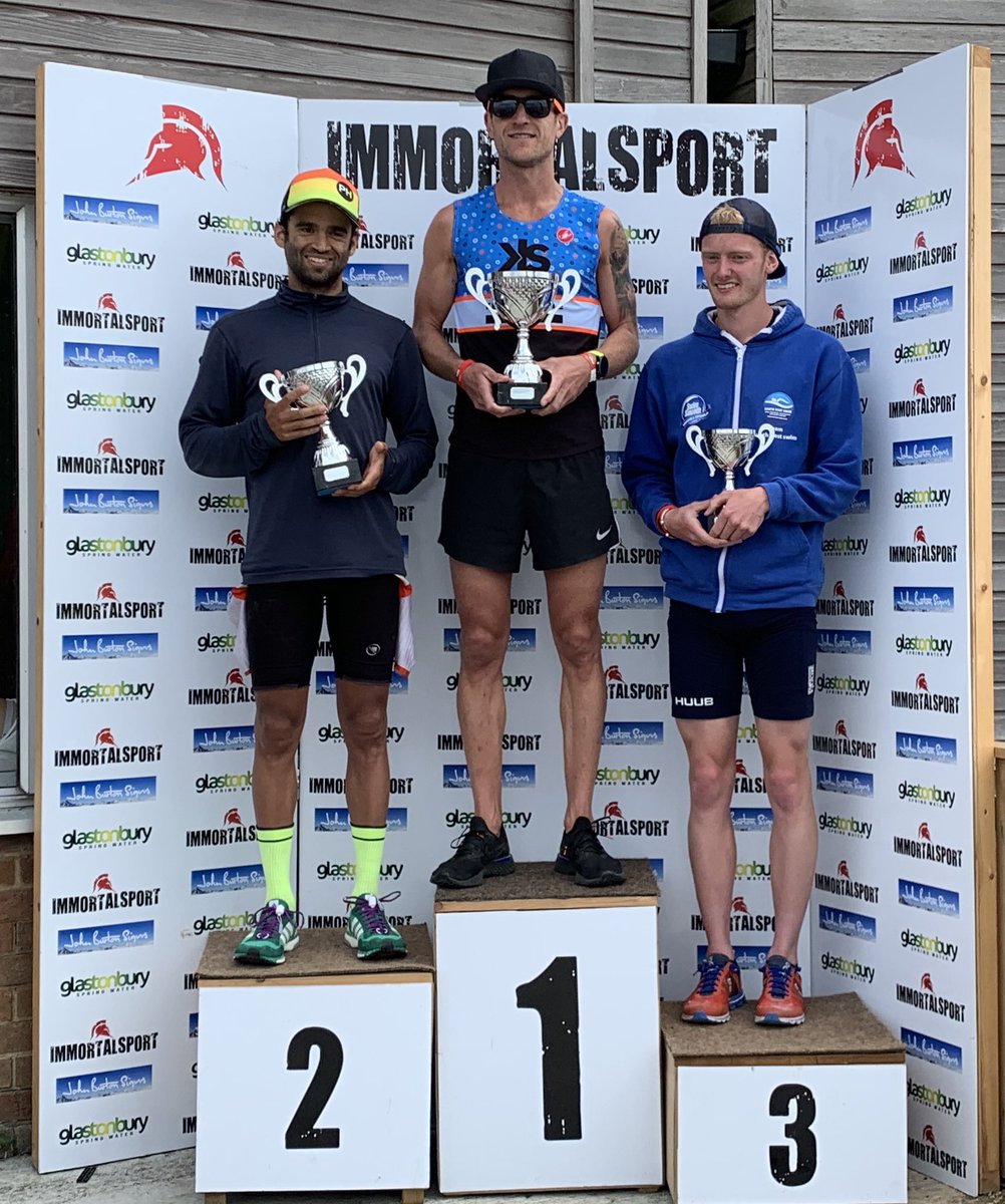 Great to take the win this weekend at the first Immortal Sport triathlon in Farmoor. 
Thanks as always <a href="/float_aero/">FloatAero</a> <a href="/gllsf/">GLL Sport Foundation</a> @MatrixFitnessUK @wearesystopia <a href="/KISTriCoaching/">KIS Coaching</a> 
#Triathlon #winning #Immortal