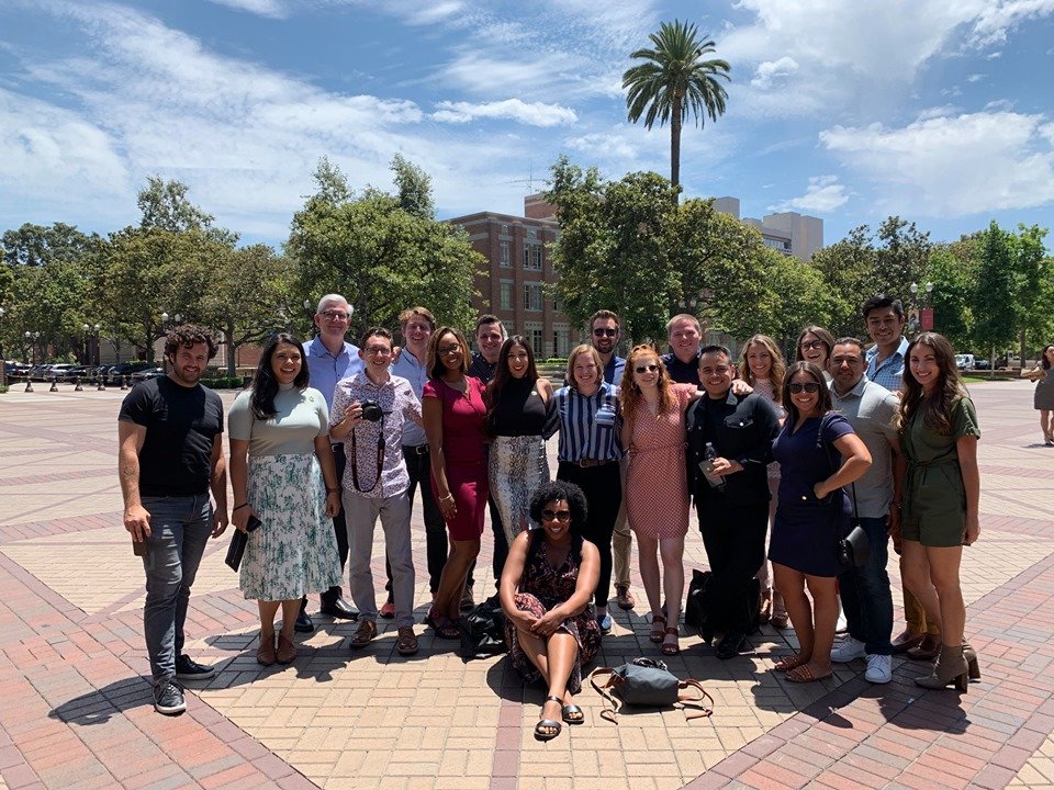 sophieflayabc's tweet photo. It's so great to have all the community journalists in one place! The majority of us are all meeting for the first time this week. 💙📹 #ascj #communityjournalists #community #inthecommunity #abc7 https://t.co/SZ2Xm7No8q