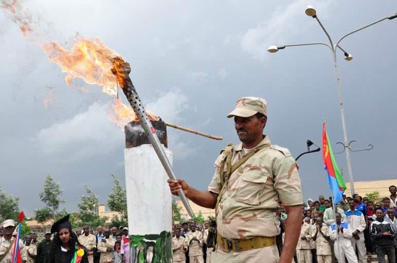 qana_meror's tweet photo. The Sawa Torch Eritrea
#SawaAt25
#SawaSavedEritrea
#SawaPrideOfEritrea
#Sawa4PeaceAndDevelopment. https://t.co/kyYsDZHBKx