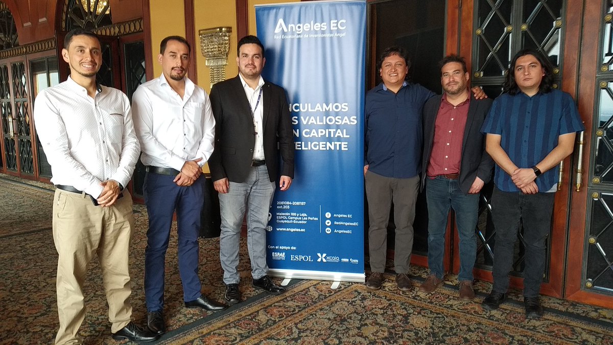 RedAngelesEc's tweet photo. Hoy se presentaron en la Rueda de Inversión de #AngelesEC los emprendimientos: #ComprasEc @geevoio @prime_doctor 

@espae @espol @XCala_ 

#Inversionistasangeles #Startups #Emprendedores https://t.co/Vv2qM0LJFZ