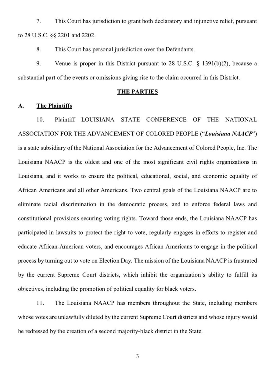 BREAKING: We just sued Louisiana over the discriminatory map used to elected judges to the State Supreme Court. 

Of 114 justices who have served on the court since 1813, there have only been 2 African Americans. All Americans deserve #FairCourts. <a href="/LawyersComm/">Lawyers' Committee for Civil Rights Under Law</a>