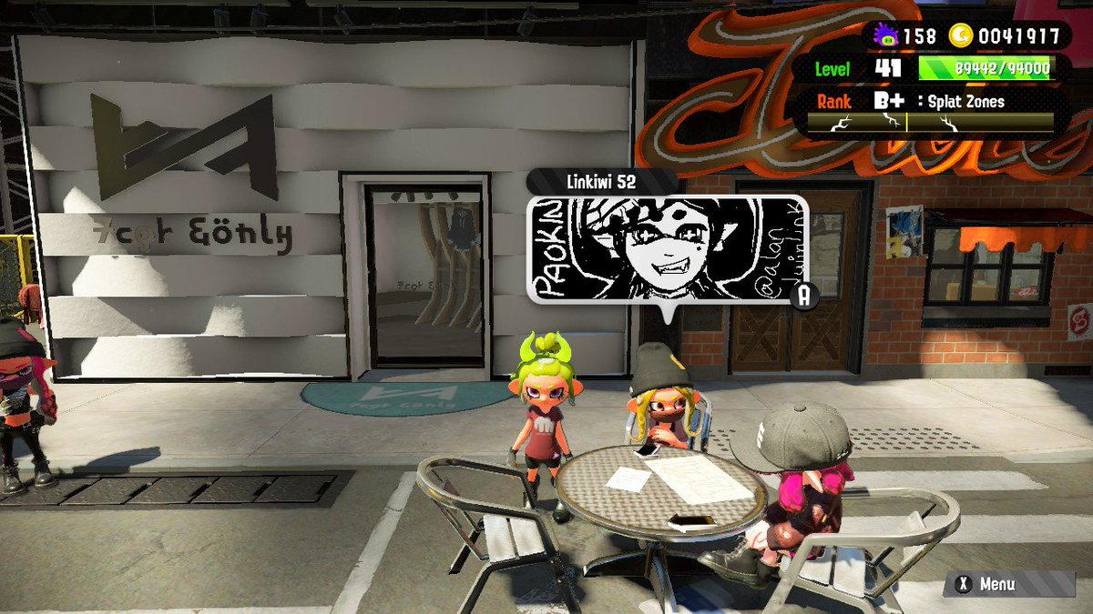 briirouge's tweet photo. Here's more awesome people :) @alanedwinlink @alXtrathicc @inkzooka @GS_Standard #Splatoon2 #NintendoSwitch https://t.co/a3jWH7w6vZ