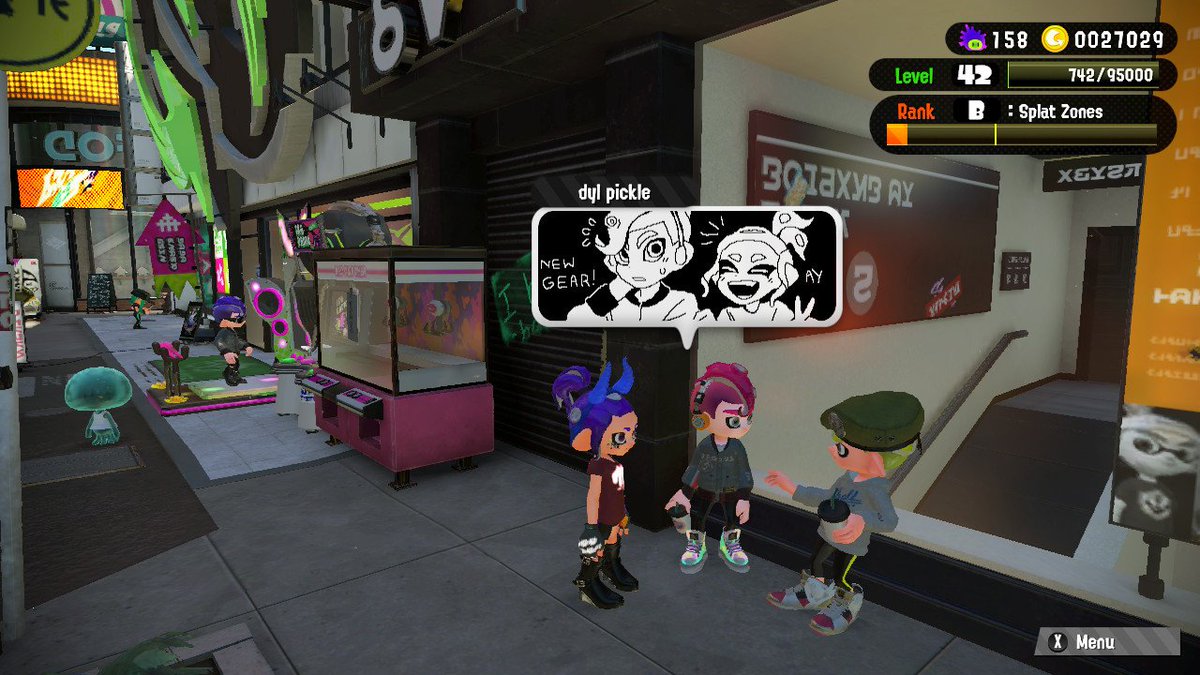 briirouge's tweet photo. Here's more awesome people :) @alanedwinlink @alXtrathicc @inkzooka @GS_Standard #Splatoon2 #NintendoSwitch https://t.co/a3jWH7w6vZ