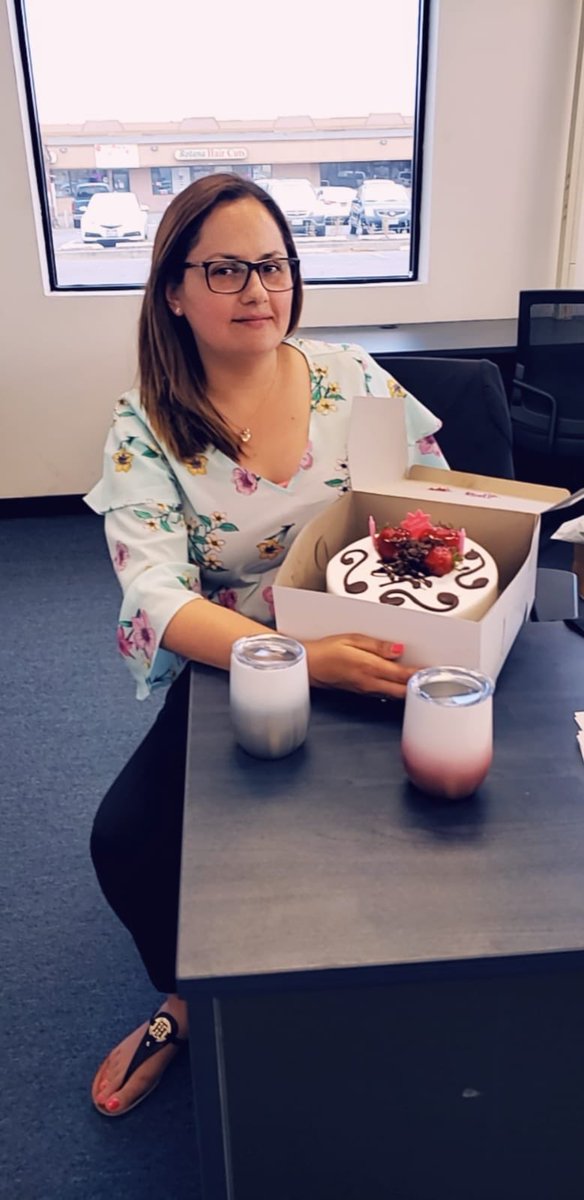 Happy bday to me ! A big thank you to my SM and ASM for the cake 🎂