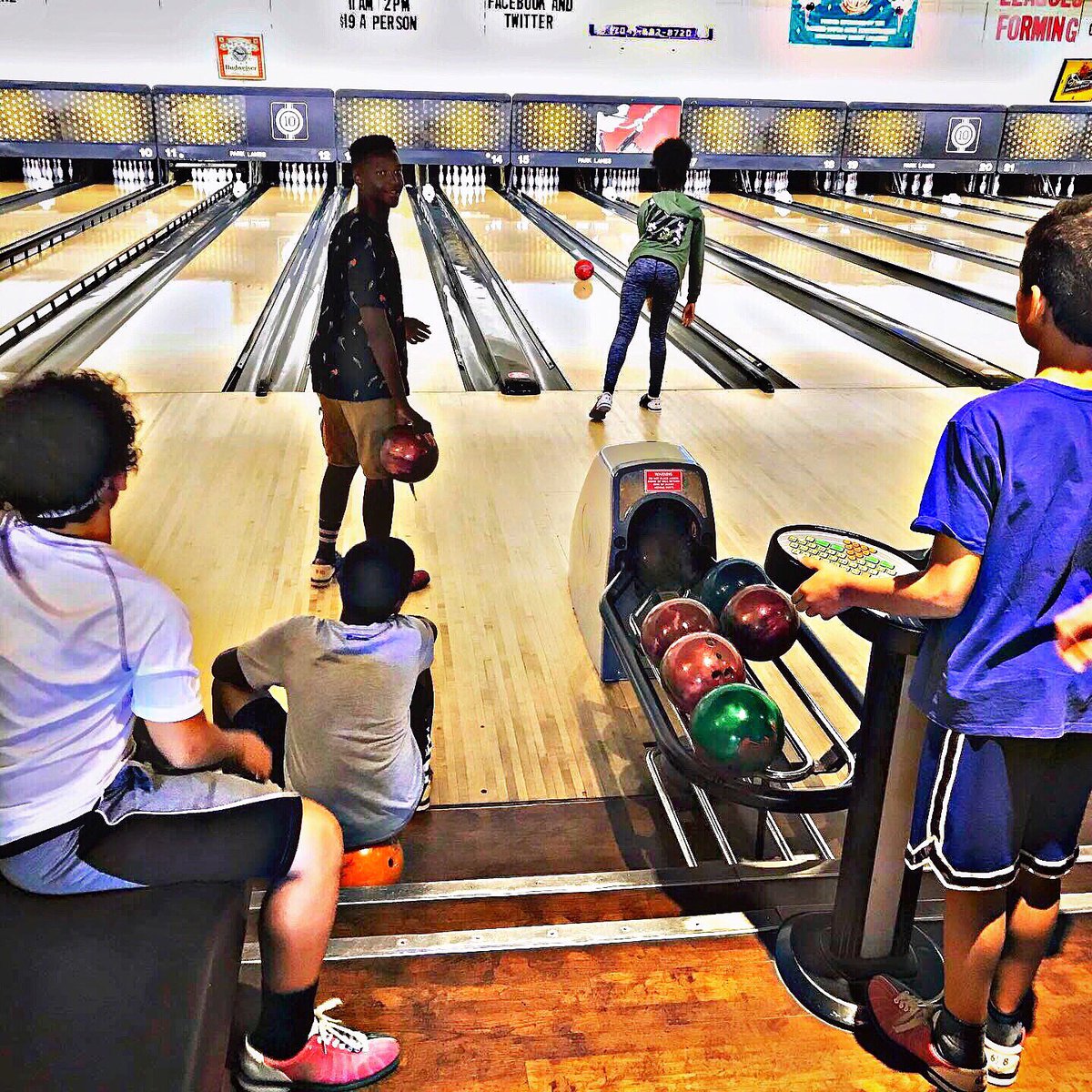 When it rains... We bowl! #rainrainbowlaway 🌧 🎳