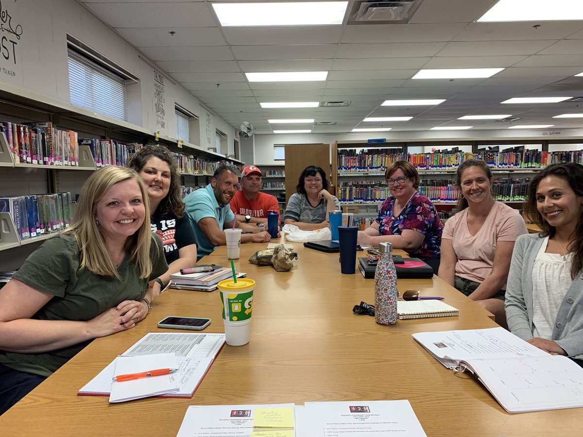 It was a great day today! Loved spending time with our new teachers at our new teacher institute and the leadership team at our retreat. It’s going to be a great 2019-2020 school year! <a href="/mrkgriffin/">Kevin Griffin</a> <a href="/FoxC6Secondary/">Dr. Tammy Cardona</a>