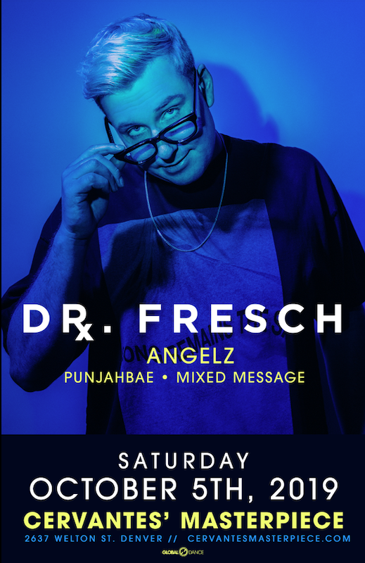 CervantesDenver's tweet image. JUST ANNOUNCED:
@DrFresch with @ANGELZOFFICIAL, @punjahbae and #MixedMessage at Cervantes Masterpiece Ballroom on Saturday, October 5th.
Tickets: bit.ly/2Gsw0Jb